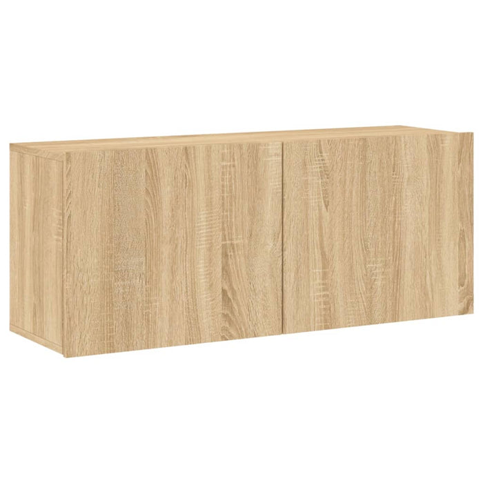 Comodă TV de perete, stejar sonoma, 100x30x41 cm - WALTI WALTI