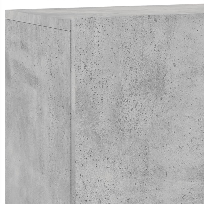 Comodă TV de perete, gri beton, 100x30x41 cm - WALTI WALTI