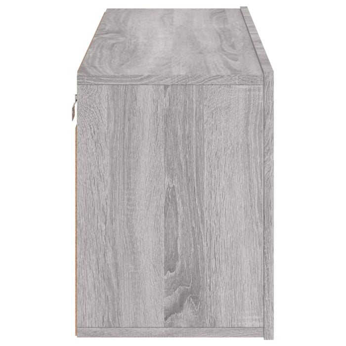 Comodă TV de perete, gri sonoma, 100x30x41 cm - WALTI WALTI