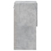 Comode TV cu lumini LED, 2 buc., gri beton, 30,5x30x60 cm - WALTI WALTI