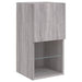 Comode TV cu lumini LED, 2 buc., gri sonoma, 30,5x30x60 cm - WALTI WALTI