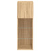 Comode TV cu lumini LED, 2 buc., stejar sonoma, 30,5x30x90 cm - WALTI WALTI