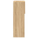 Comode TV cu lumini LED, 2 buc., stejar sonoma, 30,5x30x90 cm - WALTI WALTI