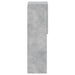 Comodă TV cu lumini LED, gri beton, 30,5x30x102 cm - WALTI WALTI