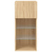 Comode TV cu lumini LED, 2 buc., stejar sonoma, 40,5x30x90 cm - WALTI WALTI