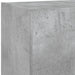 Comodă TV cu lumini LED, gri beton, 40,5x30x90 cm - WALTI WALTI