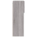 Comode TV cu lumini LED, 2 buc., gri sonoma, 40,5x30x90 cm - WALTI WALTI