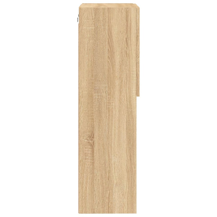 Comodă TV cu lumini LED, stejar sonoma, 40,5x30x102 cm - WALTI WALTI
