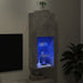Comodă TV cu lumini LED, gri beton, 40,5x30x102 cm - WALTI WALTI