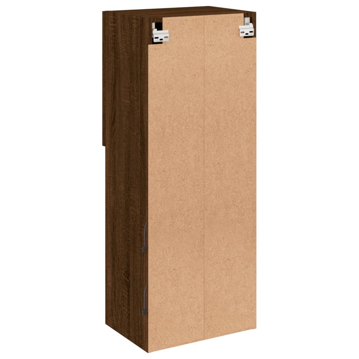 Comodă TV cu lumini LED, stejar maro, 40,5x30x102 cm - WALTI WALTI