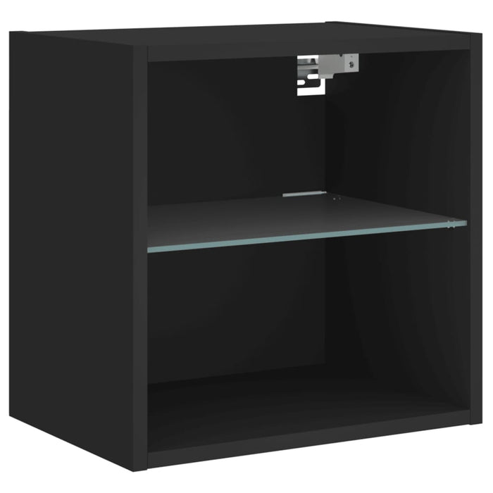 Noptieră cu lumini LED montată pe perete, negru - WALTI WALTI