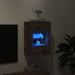 Comodă TV de perete cu lumini LED, stejar fumuriu, 40x30x60,5cm - WALTI WALTI