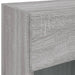 Comodă TV de perete cu lumini LED, gri sonoma, 40x30x60,5 cm - WALTI WALTI