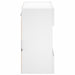 Comodă TV de perete cu lumini LED, alb, 58,5x30x60,5 cm - WALTI WALTI