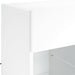 Comodă TV de perete cu lumini LED, alb, 58,5x30x60,5 cm - WALTI WALTI