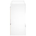 Comodă TV de perete cu lumini LED, alb, 78,5x30x60,5 cm - WALTI WALTI