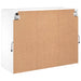 Comodă TV de perete cu lumini LED, alb, 78,5x30x60,5 cm - WALTI WALTI