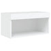 Comodă TV cu lumini LED, alb, 60x30x30 cm - WALTI WALTI