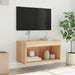 Comodă TV cu lumini LED, stejar sonoma, 60x30x30 cm - WALTI WALTI
