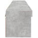 Comode TV cu lumini LED, 2 buc., gri beton, 60x30x30 cm - WALTI WALTI