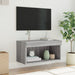 Comodă TV cu lumini LED, gri sonoma, 60x30x30 cm - WALTI WALTI
