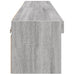 Comode TV cu lumini LED, 2 buc., gri sonoma, 60x30x30 cm - WALTI WALTI