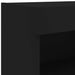 Comodă TV cu lumini LED, negru, 80x30x30 cm - WALTI WALTI