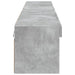 Comode TV cu lumini LED, 2 buc., gri beton, 100x30x30 cm - WALTI WALTI
