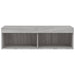 Comodă TV cu lumini LED, gri sonoma, 100x30x30 cm - WALTI WALTI