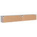 Comode TV cu lumini LED, 2 buc., gri sonoma, 100x30x30 cm - WALTI WALTI