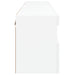 Comode TV de perete cu lumini LED, 2 buc., alb, 60x30x40 cm - WALTI WALTI