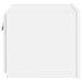 Comodă TV de perete cu lumini LED, alb, 30,5x35x30 cm - WALTI WALTI