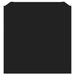 Comode TV de perete cu lumini LED, 2 buc., negru, 30,5x35x30 cm - WALTI WALTI