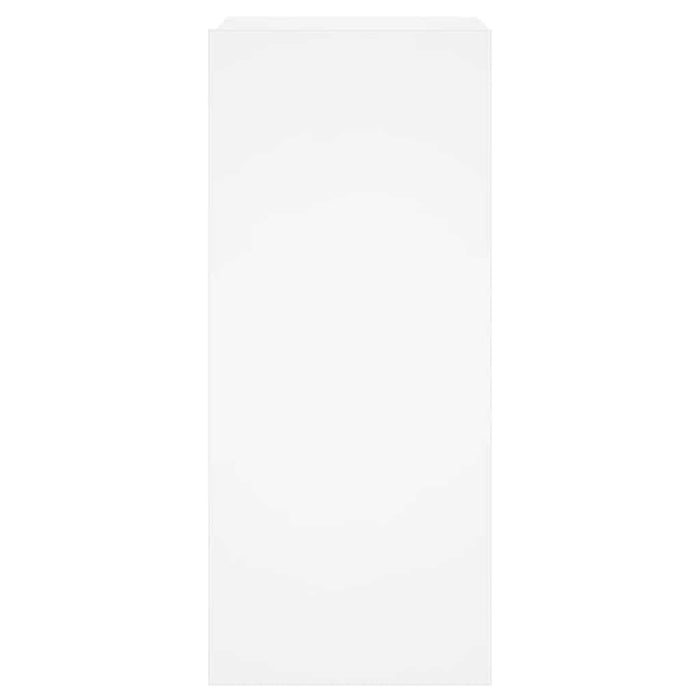 Comodă TV de perete cu lumini LED, alb, 30,5x35x70 cm - WALTI WALTI