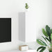 Comodă TV de perete cu lumini LED, alb, 30,5x35x70 cm - WALTI WALTI