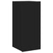 Comodă TV de perete cu lumini LED, negru, 30,5x35x70 cm - WALTI WALTI