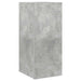 Comodă TV de perete cu lumini LED, gri beton, 30,5x35x70 cm - WALTI WALTI