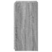 Comodă TV de perete cu lumini LED, gri sonoma, 30,5x35x70 cm - WALTI WALTI