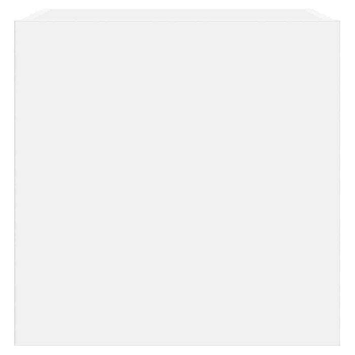 Comodă TV de perete cu lumini LED, alb, 40,5x35x40 cm - WALTI WALTI
