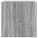 Comode TV cu lumini LED, 2 buc., gri sonoma, 40,5x35x40 cm - WALTI WALTI