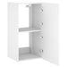 Comodă TV de perete cu lumini LED, alb, 40,5x35x80 cm - WALTI WALTI