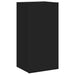 Comodă TV de perete cu lumini LED, negru, 40,5x35x80 cm - WALTI WALTI