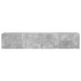 Comode TV de perete cu lumini LED 2 buc. gri beton 80x35x31 cm - WALTI WALTI
