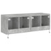 Comode TV de perete cu lumini LED 2 buc. gri beton 60x35x41 cm - WALTI WALTI