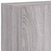 Comodă TV de perete cu lumini LED, gri sonoma, 60x35x41 cm - WALTI WALTI