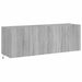 Comodă TV de perete cu LED, 2 buc, gri sonoma, 60x35x41 cm - WALTI WALTI