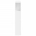 Tăblie de pat cu LED, alb, 100x18,5x103,5 cm, lemn - WALTI WALTI