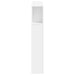 Tăblie de pat cu LED, alb, 120x18,5x103,5 cm, lemn - WALTI WALTI