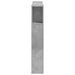 Tăblie de pat cu LED, gri beton, 120x18,5x103,5 cm, lemn - WALTI WALTI