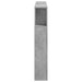 Tăblie de pat cu LED, gri beton, 140x18,5x103,5 cm, lemn - WALTI WALTI